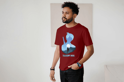 Chainsaw Man Denji Transformation T-Shirt - Essentia Attire