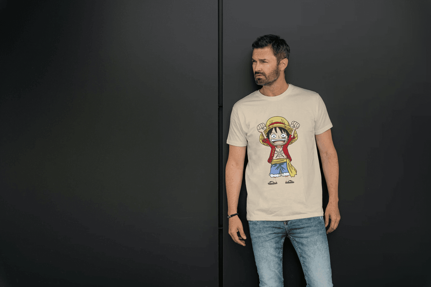Onepiece Pirate Captain: Straw Hat Fan Tee - Essentia Attire