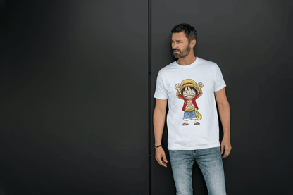 Onepiece Pirate Captain: Straw Hat Fan Tee - Essentia Attire