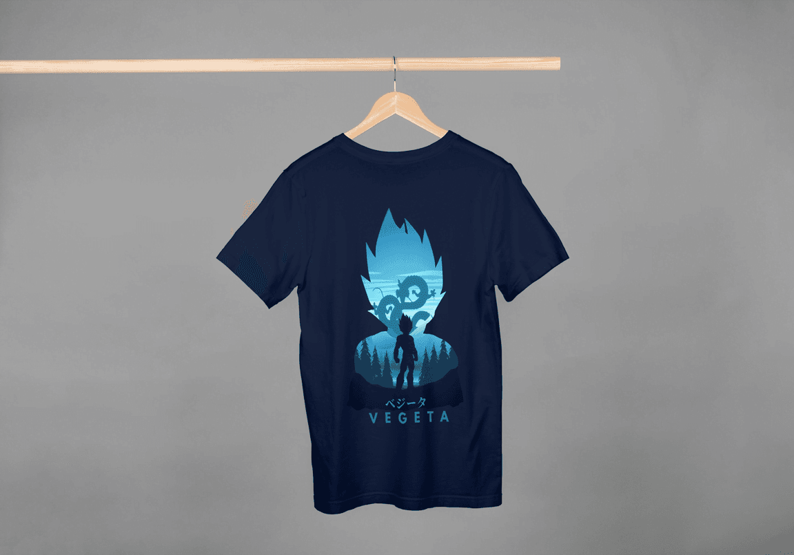 Dragon Ball Z Vegeta Tee | Prince of Saiyans | Anime Manga T-Shirt - Essentia Attire