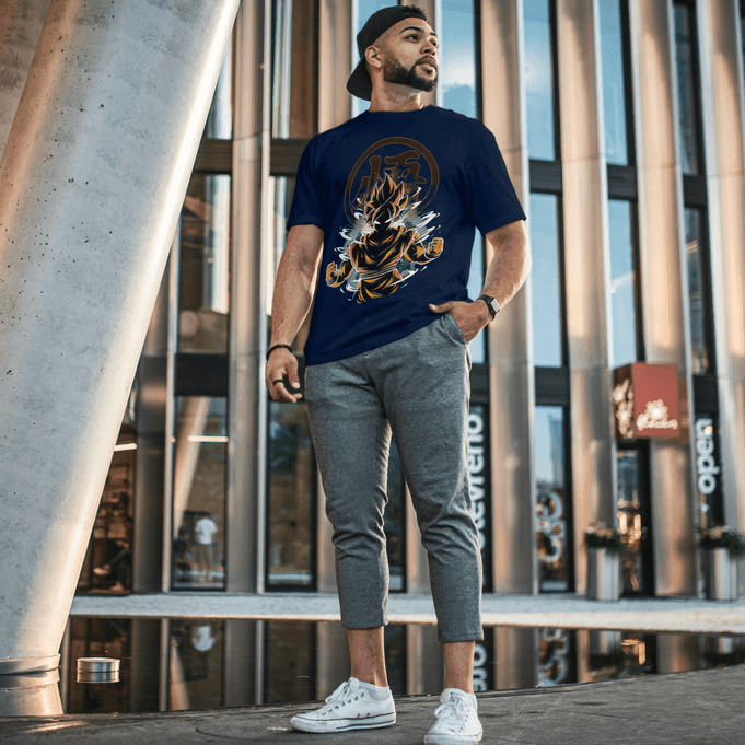Super Saiyan 3 Goku T-shirt | Anime Manga - Essentia Attire