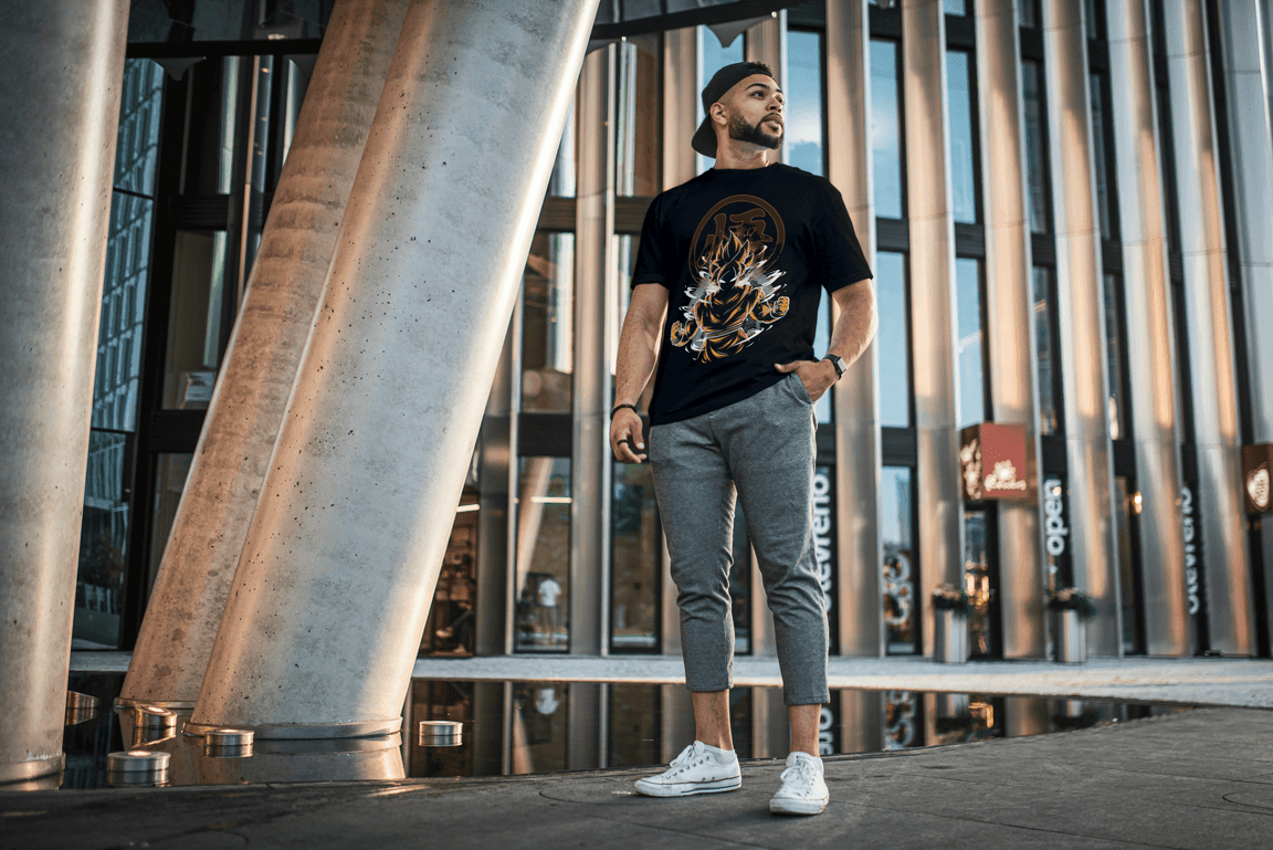 Super Saiyan 3 Goku T-shirt | Anime Manga - Essentia Attire
