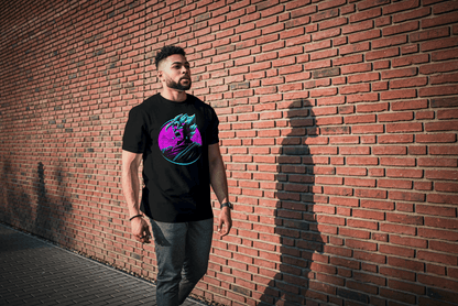DBZ Vegeta T-shirt | Vaporwave & Cyberpunk Art | Super Saiyan God SS Tee