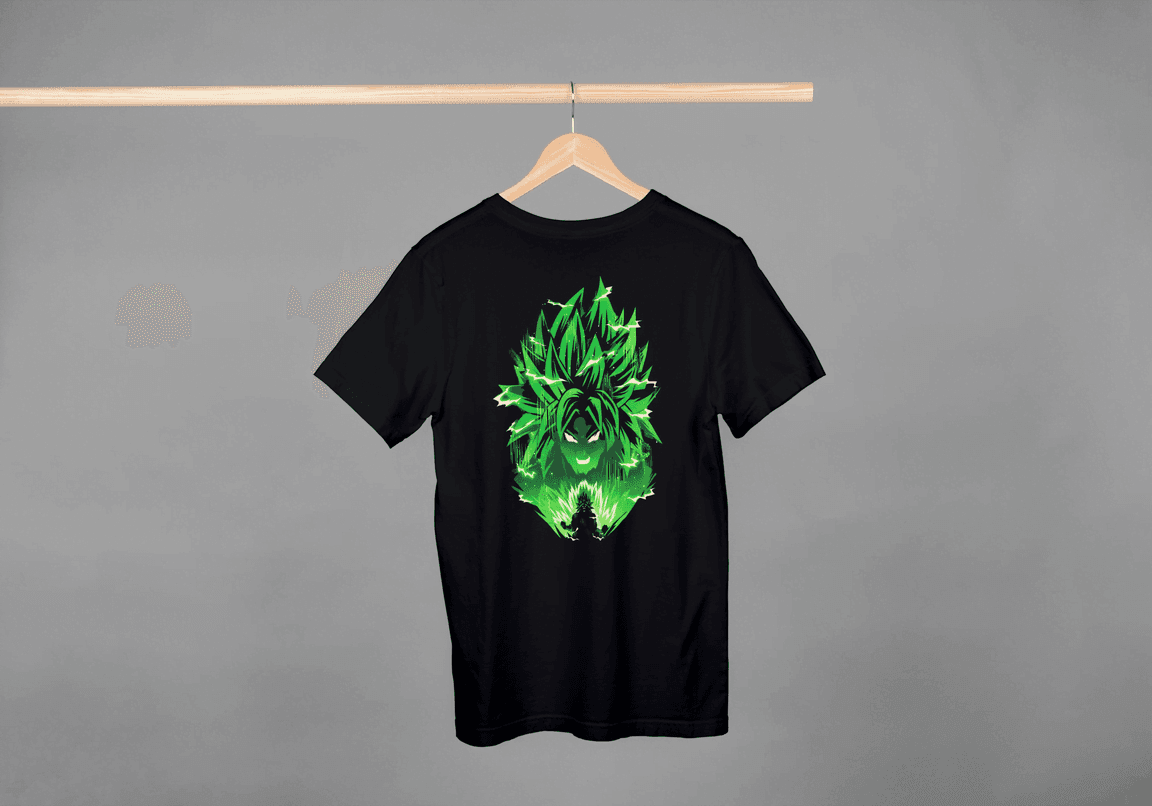 Broly Legendary Super Saiyan T-shirt | Dragon Ball Z Anime Tee - Essentia Attire
