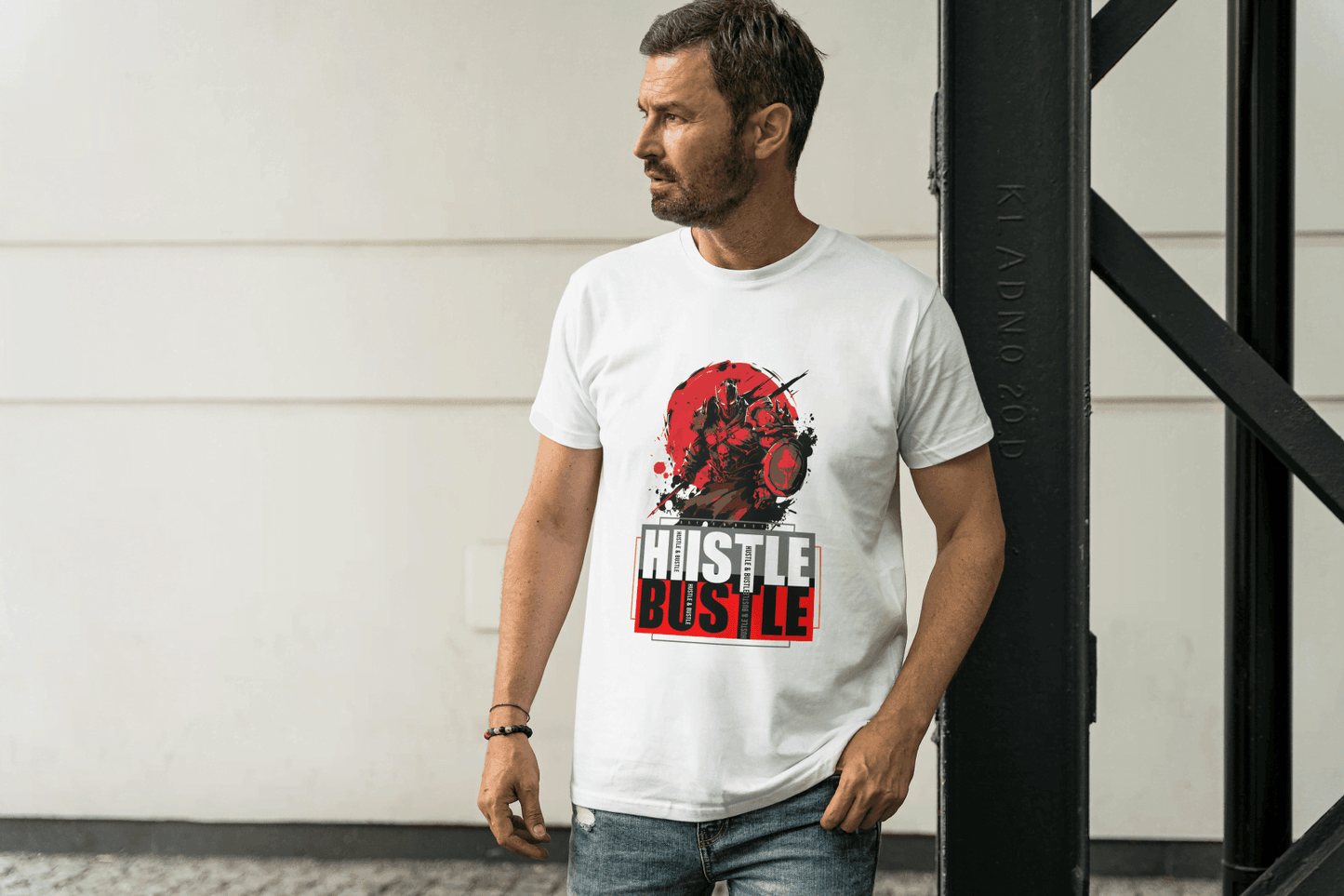 Hustle Bustle Warrior: Spartan Spirit Tee - Essentia Attire