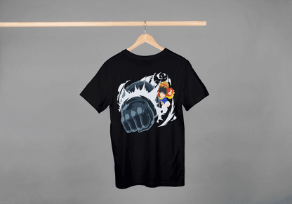 One Piece Luffy Haki Punch Graphic T-Shirt | Straw Hat Pirates Apparel - Essentia Attire