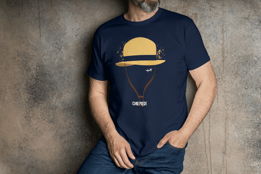 One Piece Luffy's Straw Hat Graphic Tee | Anime Apparel - Essentia Attire