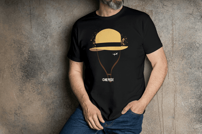 One Piece Luffy's Straw Hat Graphic Tee | Anime Apparel - Essentia Attire