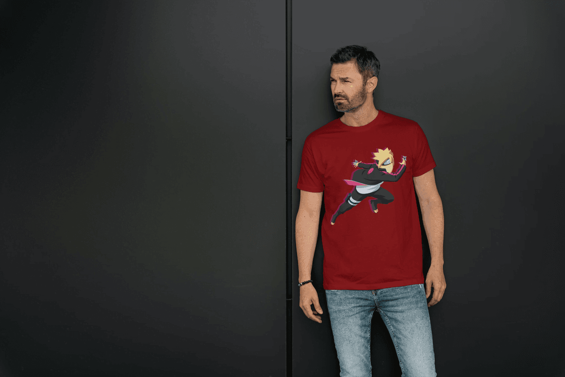 Boruto Uzumaki: Karma Seal Anime Tee from the Naruto Universe - Essentia Attire