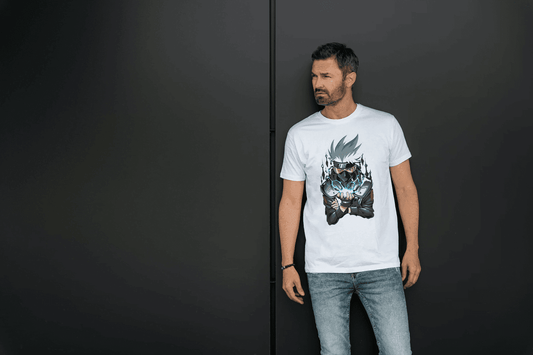 Naruto Kakashi: Ninja of the Hidden Leaf Village Tee - Essentia Attire