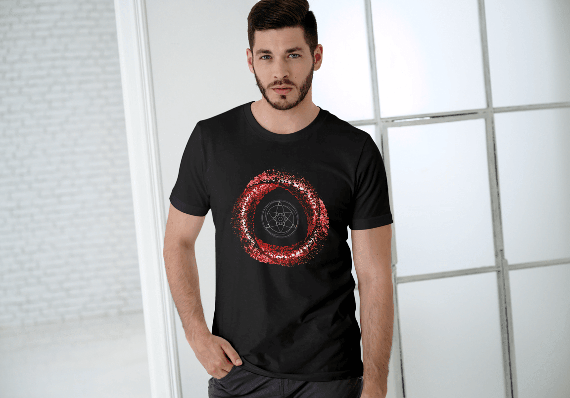Naruto Uzumaki Clan Symbol | Jinchuriki Sealing Jutsu Tee - Essentia Attire