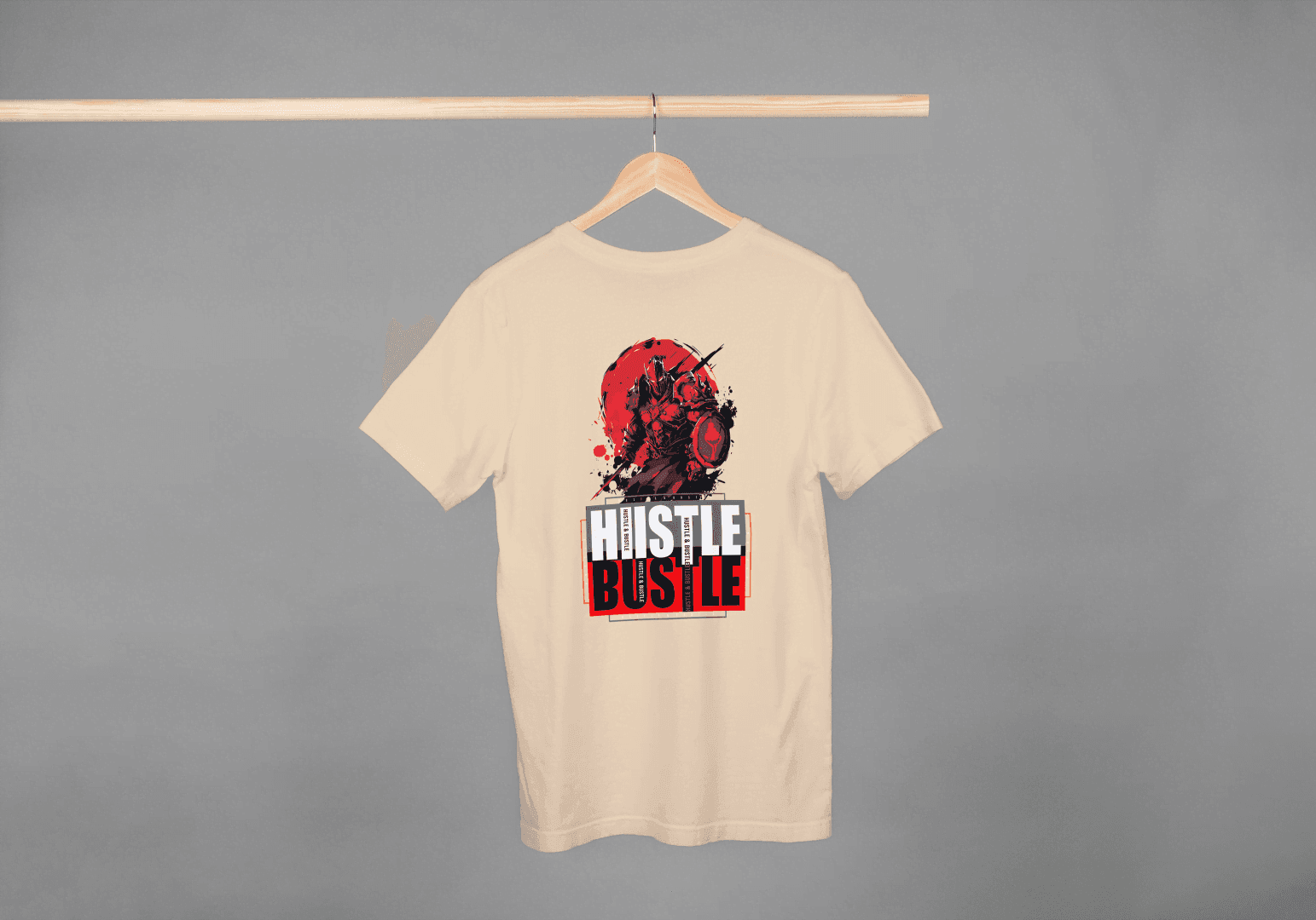 Hustle Bustle Warrior: Spartan Spirit Tee - Essentia Attire
