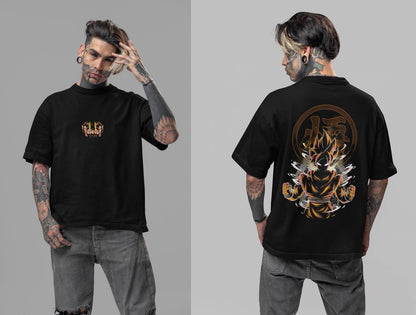 Super Saiyan 3 Goku  Oversized T-Shirt | Anime Manga | Dragon Ball Z Anime