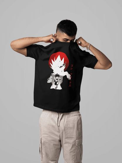 Hunter x Hunter | Gon-san Japanese Anime Oversized T-Shirt - Essentia Attire