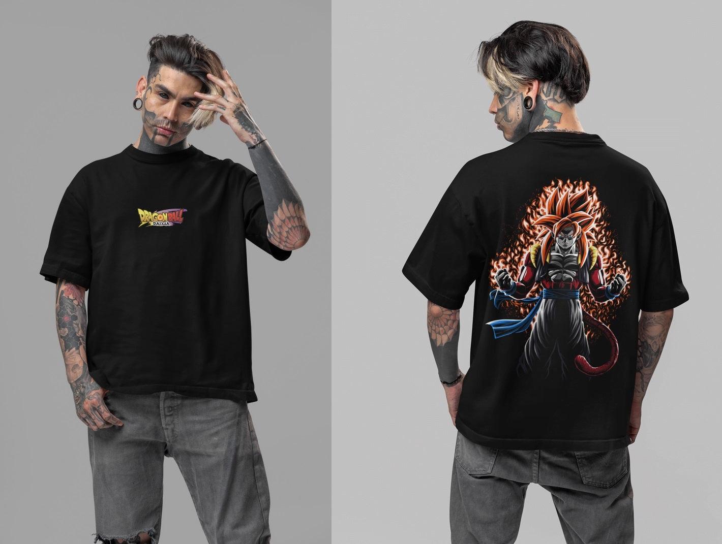 Super Saiyan 4 (SSJ4) Goku Oversized T-Shirt | Dragon Ball Z Universe
