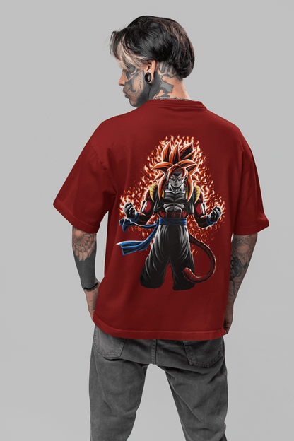 Super Saiyan 4 (SSJ4) Goku Oversized T-Shirt | Dragon Ball Z Universe