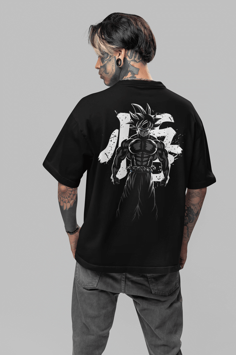 Dragon Ball Z Goku Oversized T-Shirt | Super Saiyan Ultra Instinct