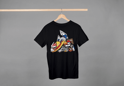 Anime Fan Mashup: Iconic Series Items Tee - Essentia Attire