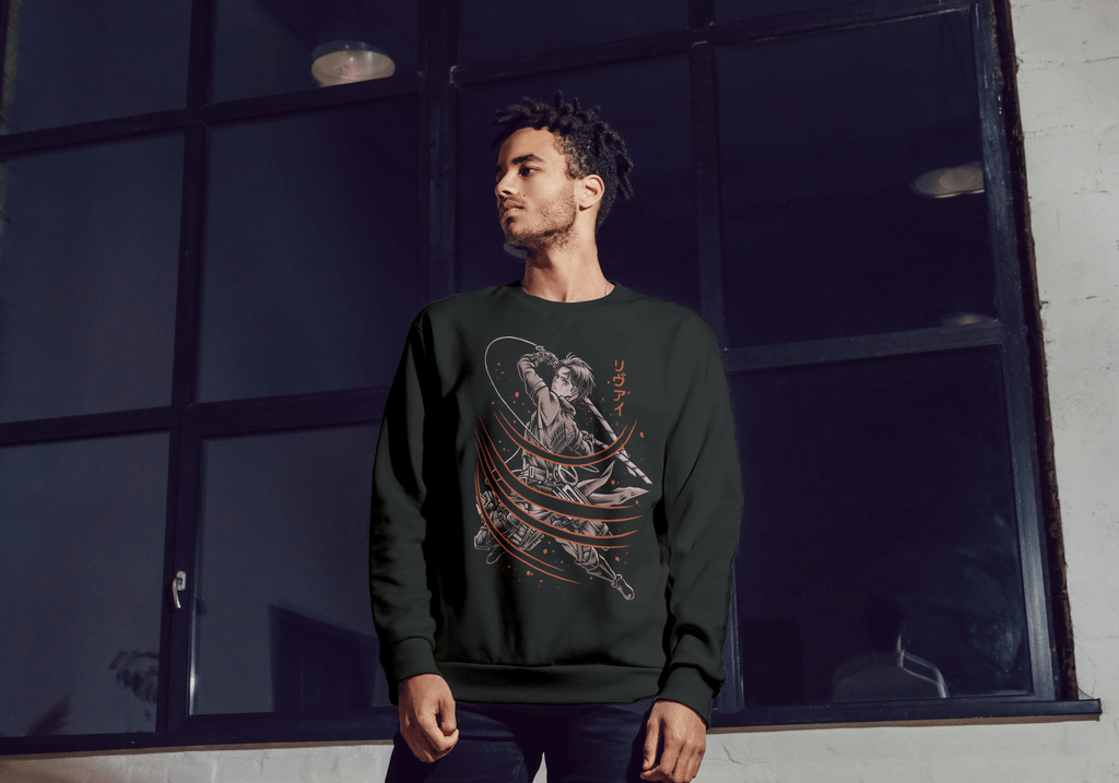 Levi "Humanity's Strongest" Sweatshirt | Attack on Titan Merch