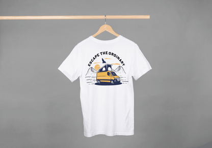 Escape The Ordinary Camper Van: Adventure Seeker Tee - Essentia Attire