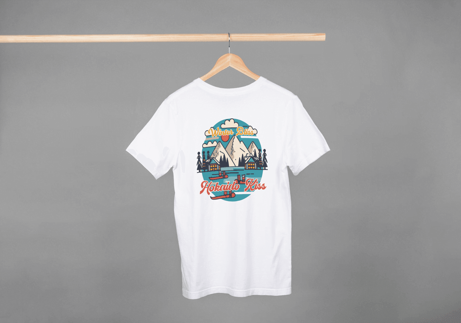 Hokkaido Kiss Winter Club: Adventure Landscape Tee - Essentia Attire