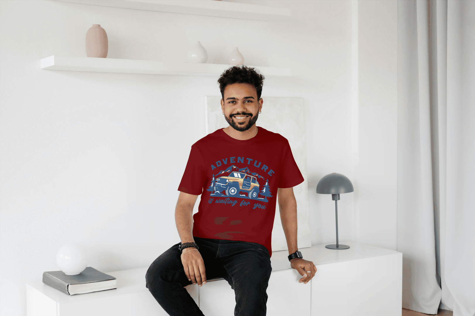 Adventure Is Waiting For You: Off-Road Explorer Tee - Essentia Attire