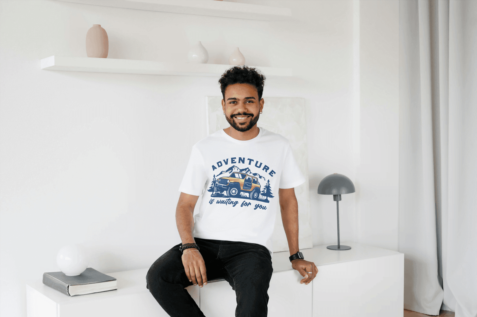 Adventure Is Waiting For You: Off-Road Explorer Tee - Essentia Attire