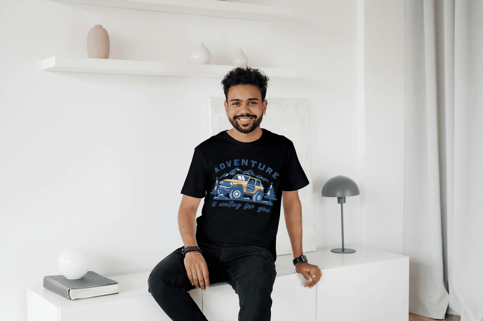 Adventure Is Waiting For You: Off-Road Explorer Tee - Essentia Attire