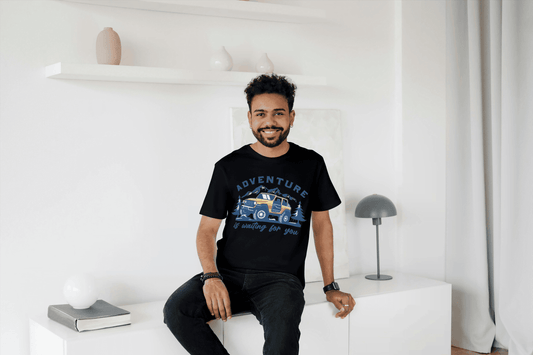 Adventure Is Waiting For You: Off-Road Explorer Tee - Essentia Attire