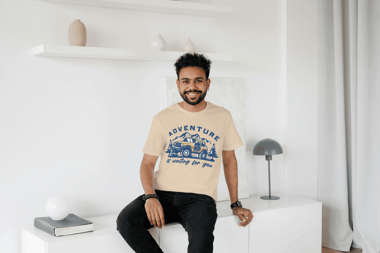 Adventure Is Waiting For You: Off-Road Explorer Tee - Essentia Attire