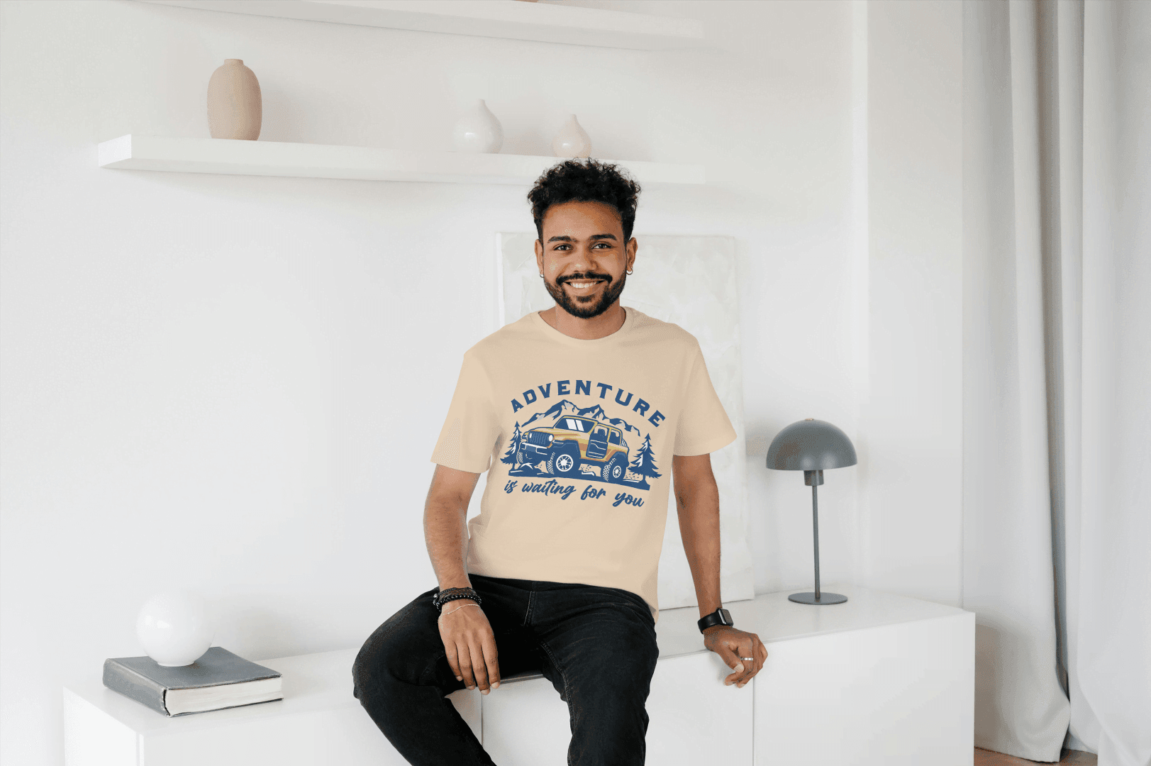 Adventure Is Waiting For You: Off-Road Explorer Tee - Essentia Attire