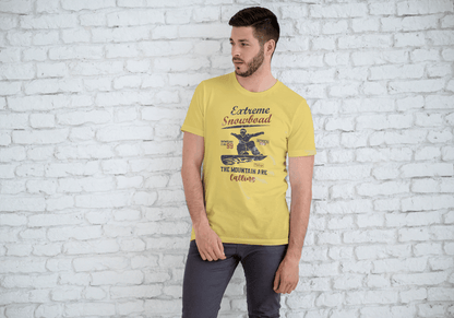 Extreme Snowboard: Mountain Calling Tee - Essentia Attire