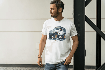 Off-Road Adventure SUV: Jeep Wrangler Style Tee - Essentia Attire