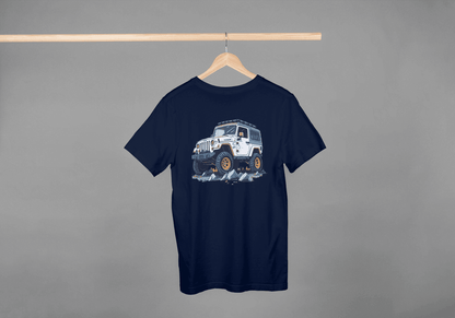 Off-Road Adventure SUV: Jeep Wrangler Style Tee - Essentia Attire