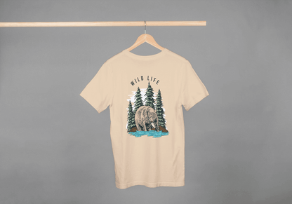 Wild Life Bear & Forest: Nature Explorer Tee - Essentia Attire