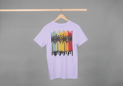Tropical Palm Tree Beach: Summer Island Vibes Tee - Essentia Attire