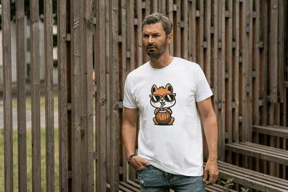 Cute Squirrel with Sunglasses: Tropical Vacation Tee - Essentia Attire