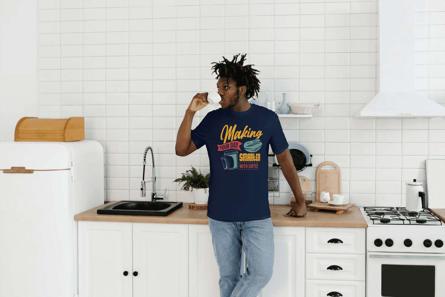 Making Your Day Smarter Coffee: Brain Boost Tee - Essentia Attire