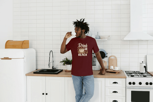 Drink It Black Coffee: Coffee Purist Tee - Essentia Attire