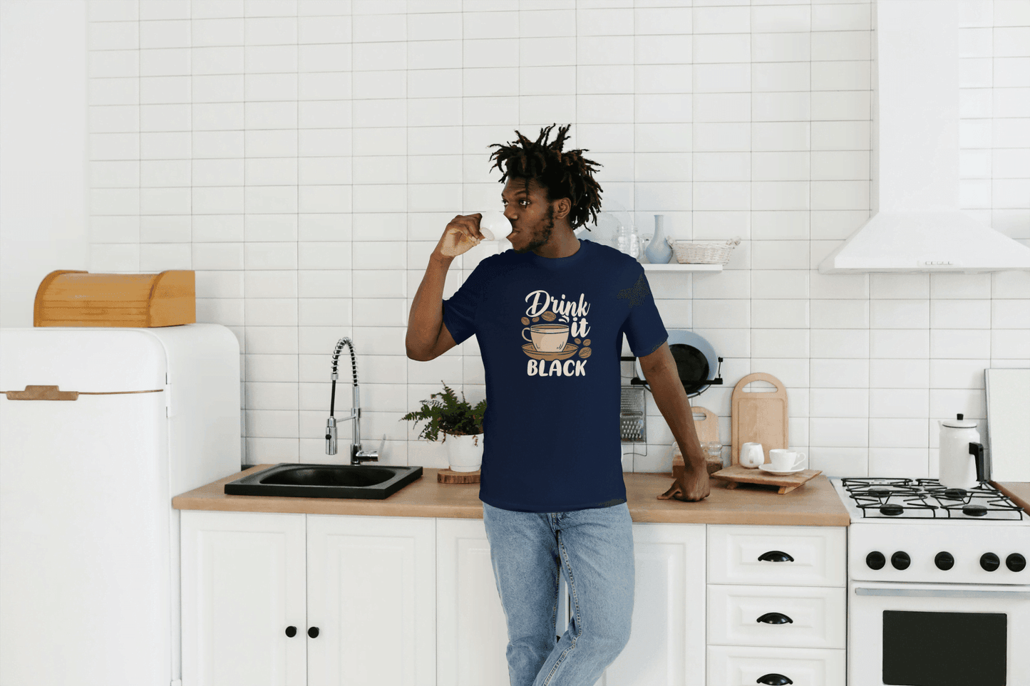 Drink It Black Coffee: Coffee Purist Tee - Essentia Attire