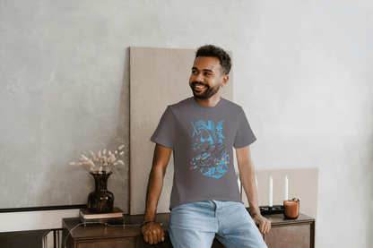 Cyberpunk Dynamic Car: Futuristic Graphic Tee - Essentia Attire