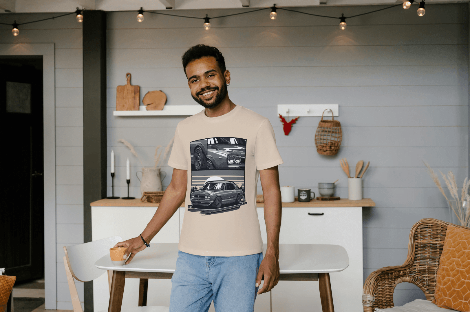 Japanese Classic Car: JDM Enthusiast Tee - Essentia Attire