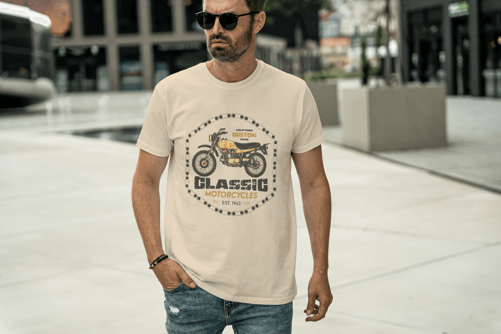 Classic Motorcycles: Est 1963 Vintage Bike Graphic Tee - Essentia Attire