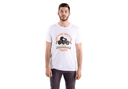 Live To Ride: Vintage Motorcycle - Essentia Attire