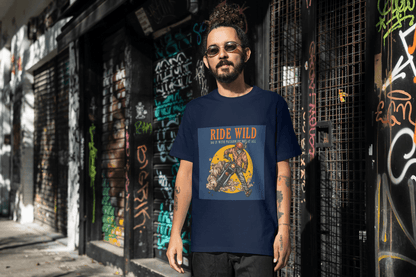 Passionate Biker T-Shirt Graphic Tee - Essentia Attire