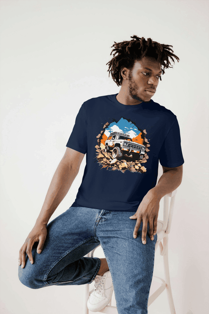 Off-Road Breakout: Mountain Explorer Graphic Tee - Essentia Attire