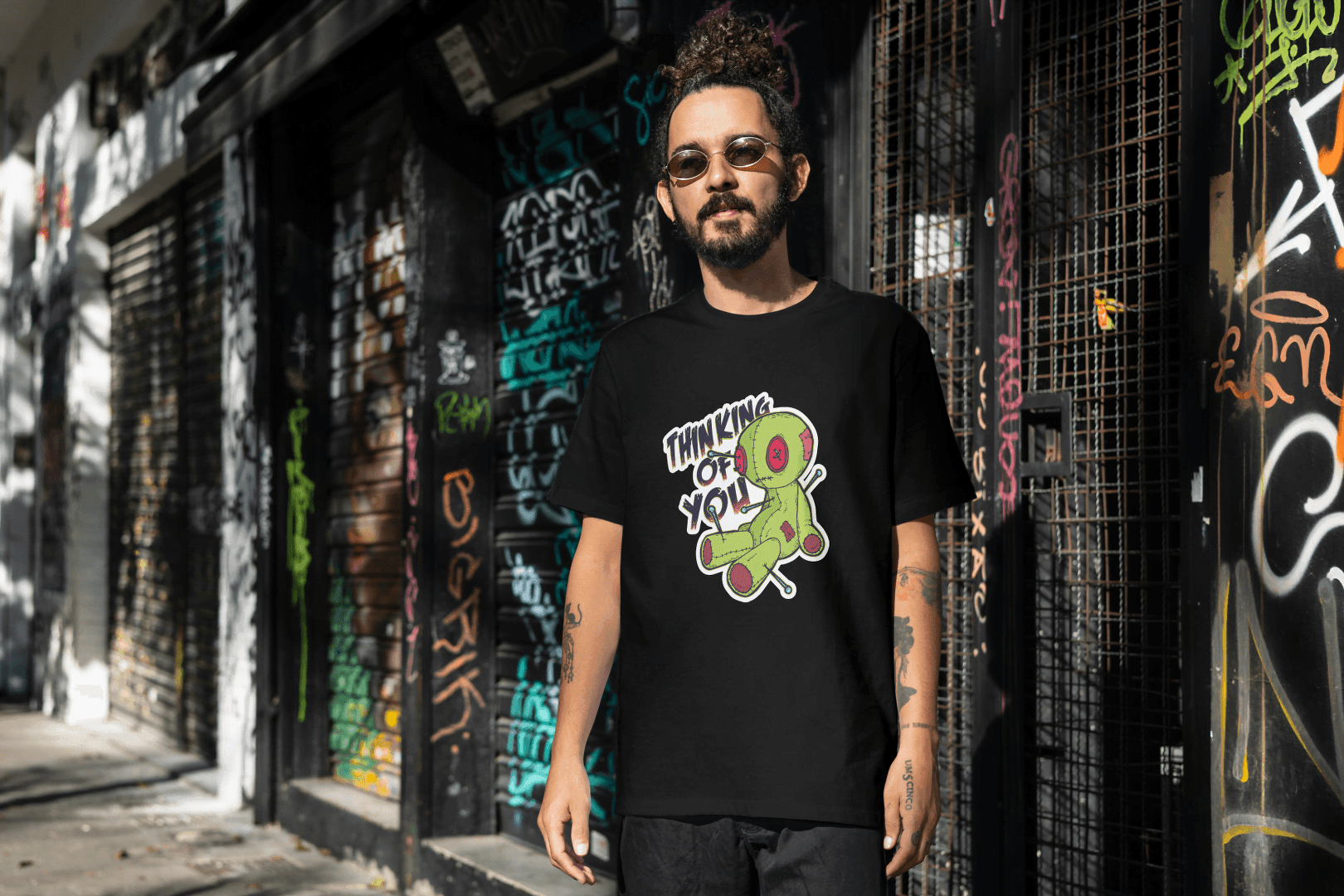 Dark Humor Voodoo Doll: Thinking Of You Gag - Essentia Attire