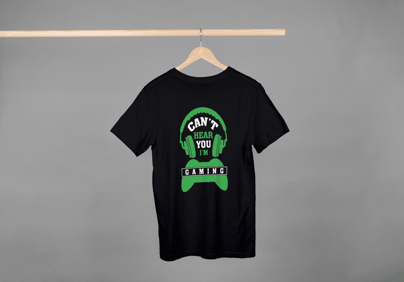 Can't Hear You I'm Gaming: Funny Gamer Tee - Essentia Attire