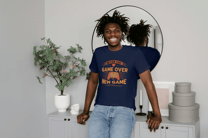 New Game Loading Gamer: Never Say Game Over Tee - Essentia Attire