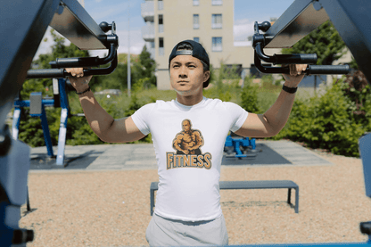 Men's Fitness Bodybuilder: Gym Motivation Tee - Essentia Attire
